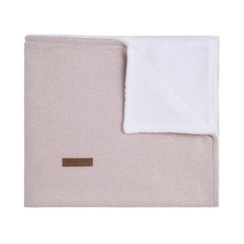 Babys only Babydecke teddyfutter Sparkle, Silber-Rosa Melee 70 x 95 cm