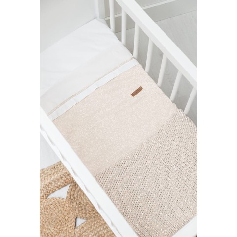Babys only Kinderdecke soft Sparkle-Flavor, Gold-Elfenbein Melee 100 x 135 cm