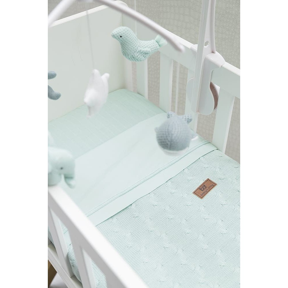 Babys only Bettlaken, klassisch Rosa (100x80 cm)