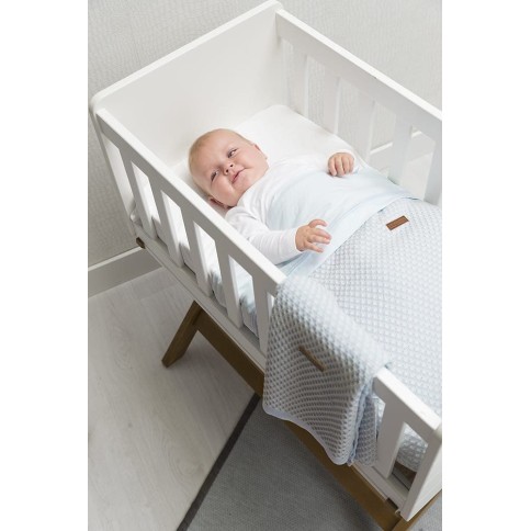 Babys only Bettlaken, Silbergrau (100x80 cm)