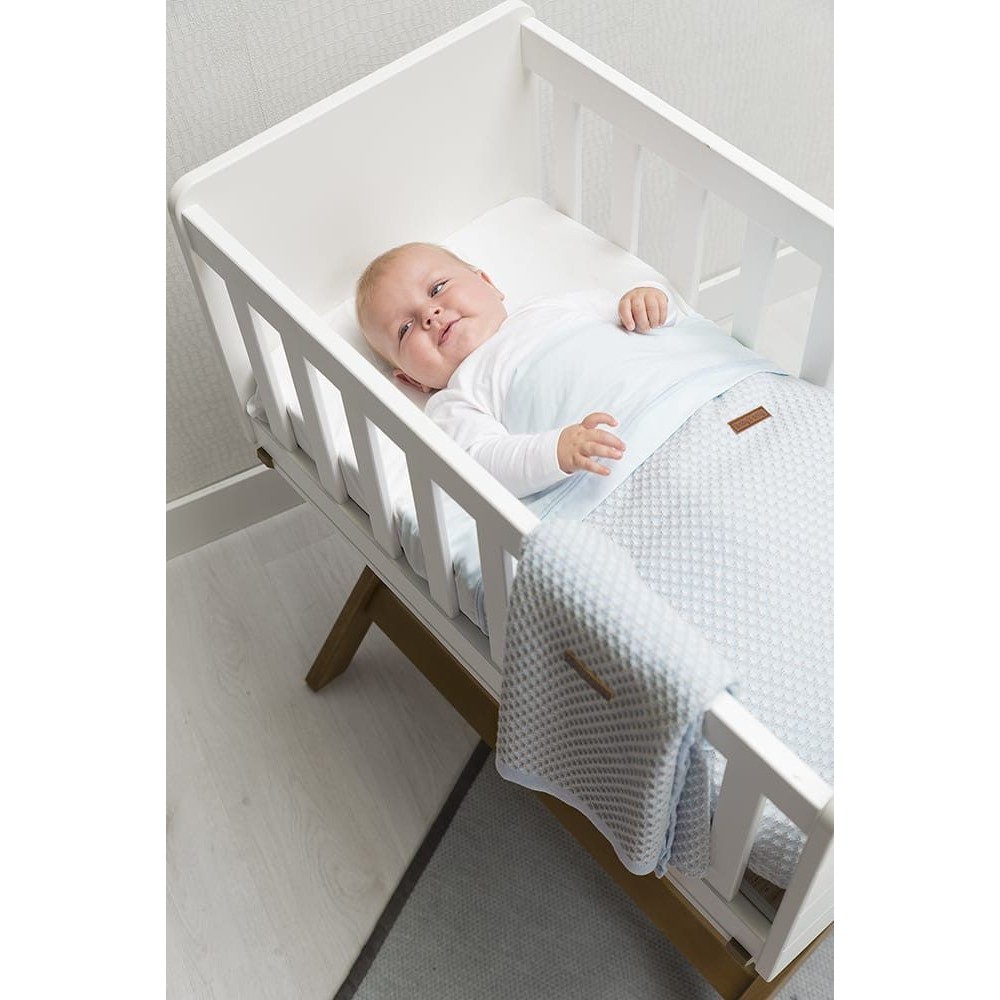 Babys only Bettlaken, Silbergrau (100x80 cm)