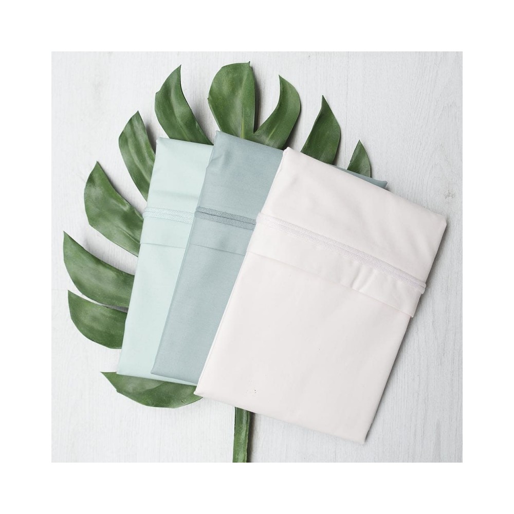 Babys only Bettlaken, Puderblau (100x80 cm)