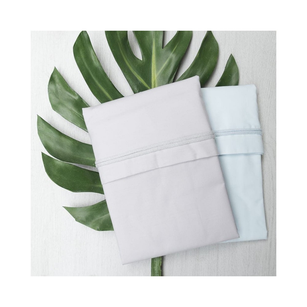 Babys only Bettlaken, Puderblau (100x80 cm)