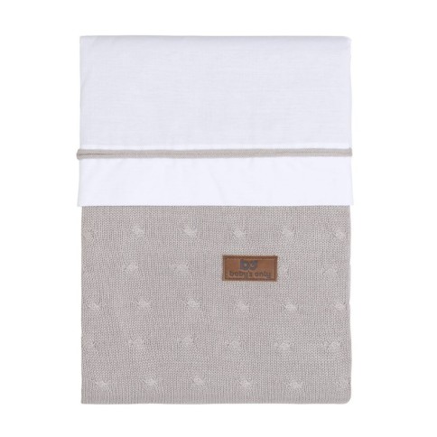 Babys only Duvetbezug Cable, Lehm