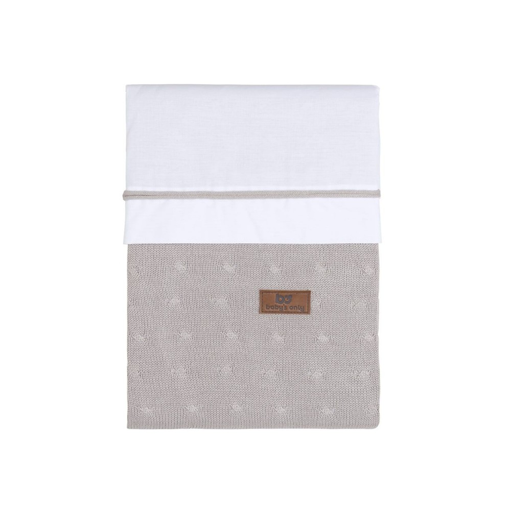 Babys only Duvetbezug Cable, Lehm