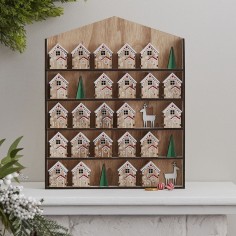 Holz Adventskalender