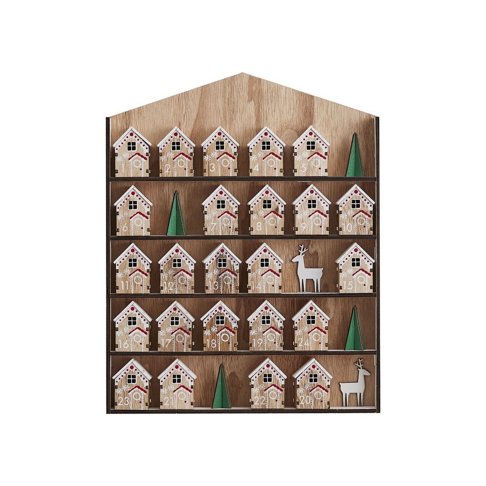 Holz Adventskalender
