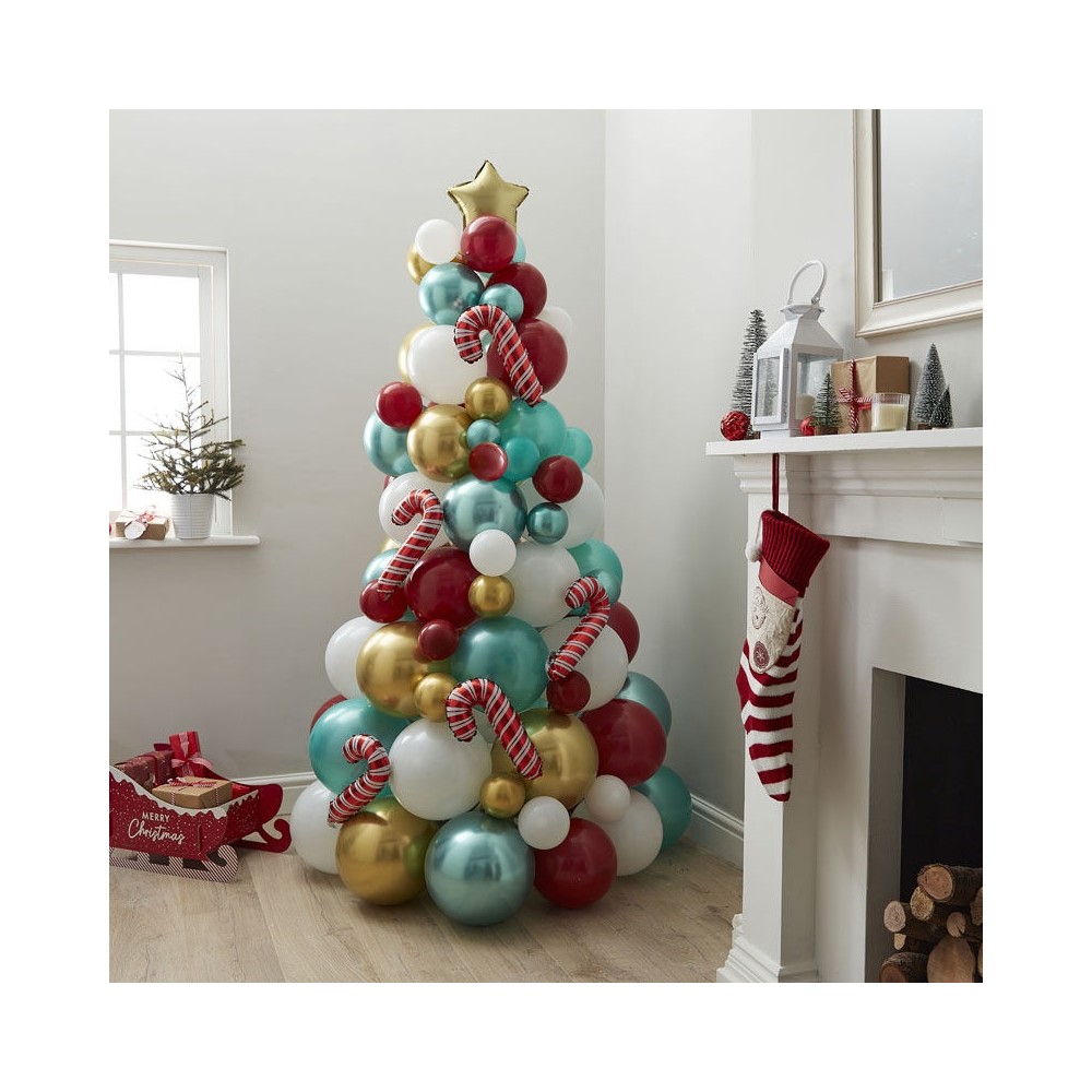 Ballon-Weihnachtsbaum