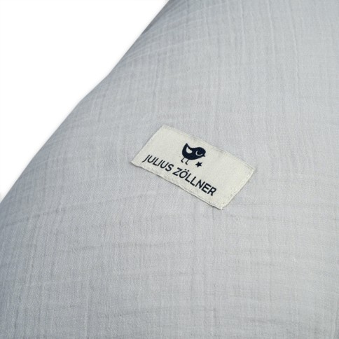 Julius Zöllner Stillkissen Musselin, grau