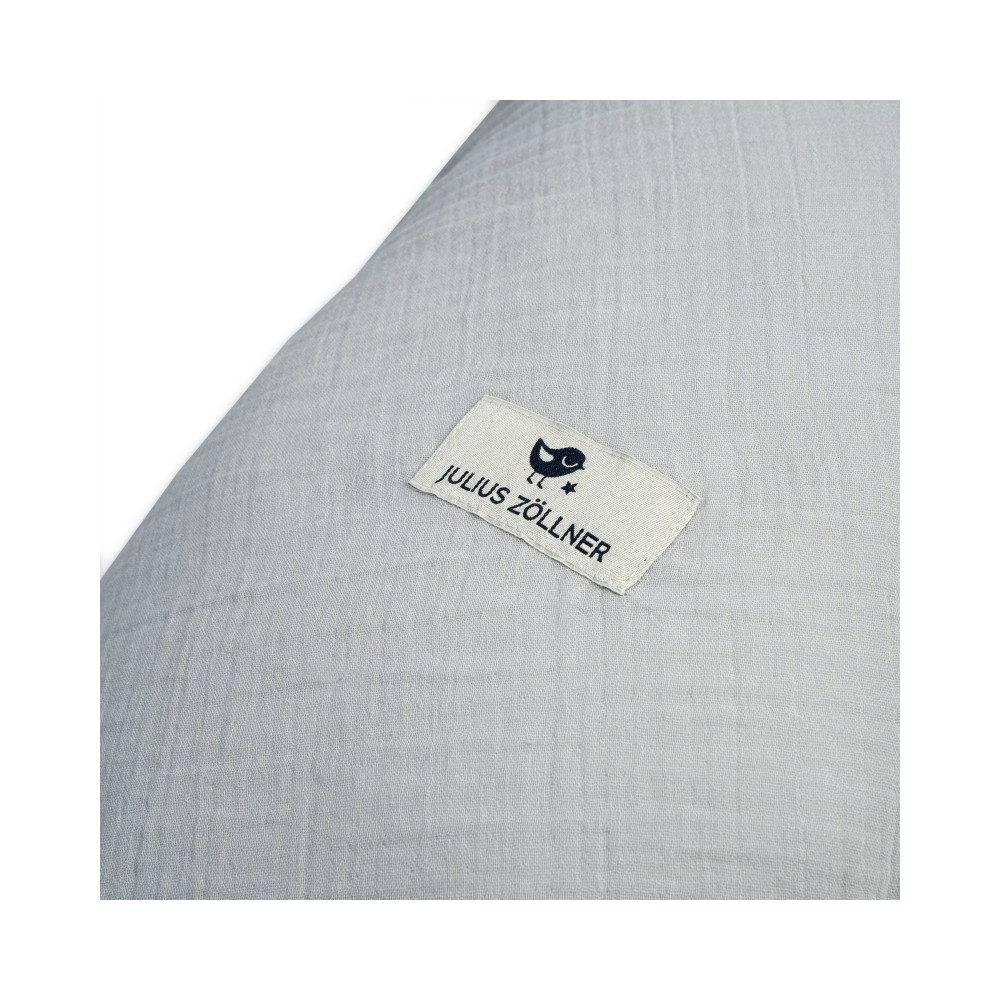 Julius Zöllner Stillkissen Musselin, grau