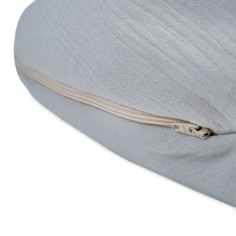 Julius Zöllner Stillkissen Musselin, grau