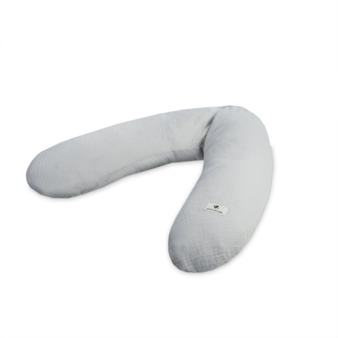 Julius Zöllner Stillkissen Musselin, grau