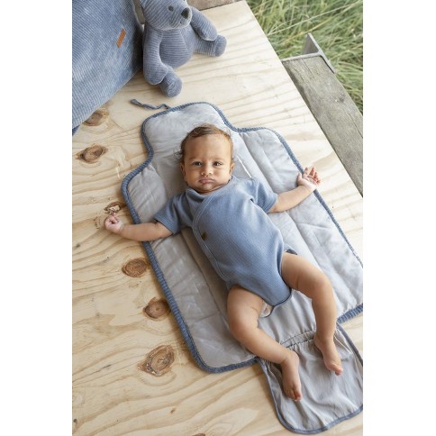 Babys only Wickelunterlage Sense, Vintage Blue