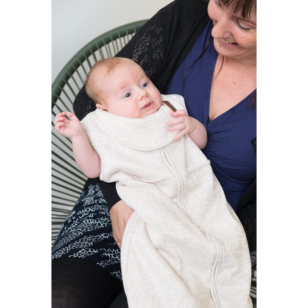 Babys only Baby bandana Sparkle, Gold-Elfenbein Melee