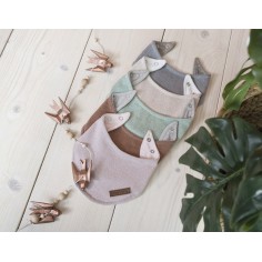 Babys only Baby bandana Sparkle, Gold-Mint Melee