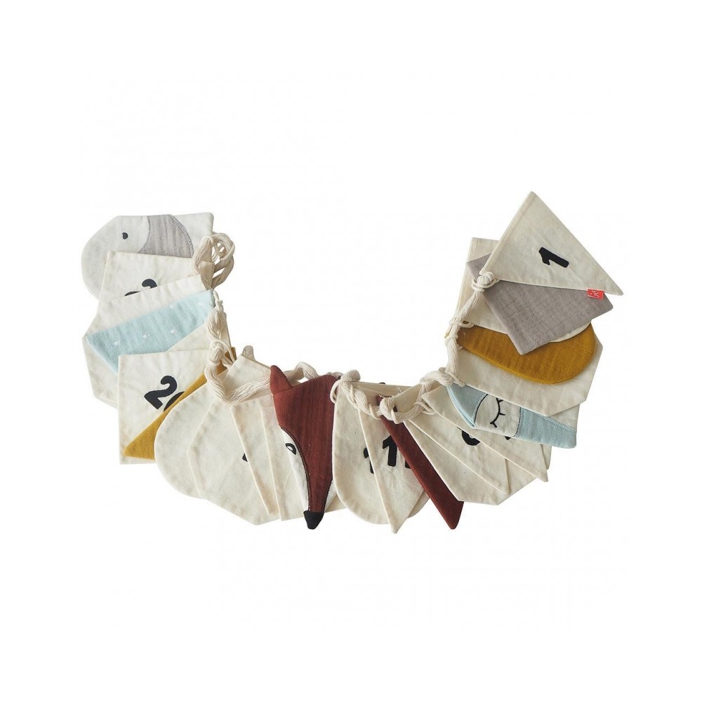 Adventskalender Aufhänger, Forest Friends