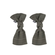 Babys only Swaddle Sparkling, Khaki (2er Pack, 65x65cm)