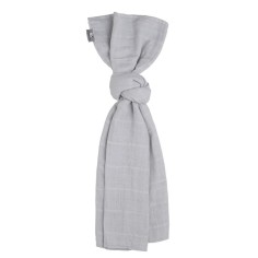 Babys only Swaddle Sparkling, Silbergrau (100x120 cm)