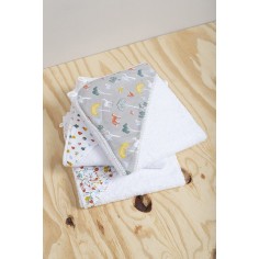 Babys only Kapuzenbadetuch, Forest