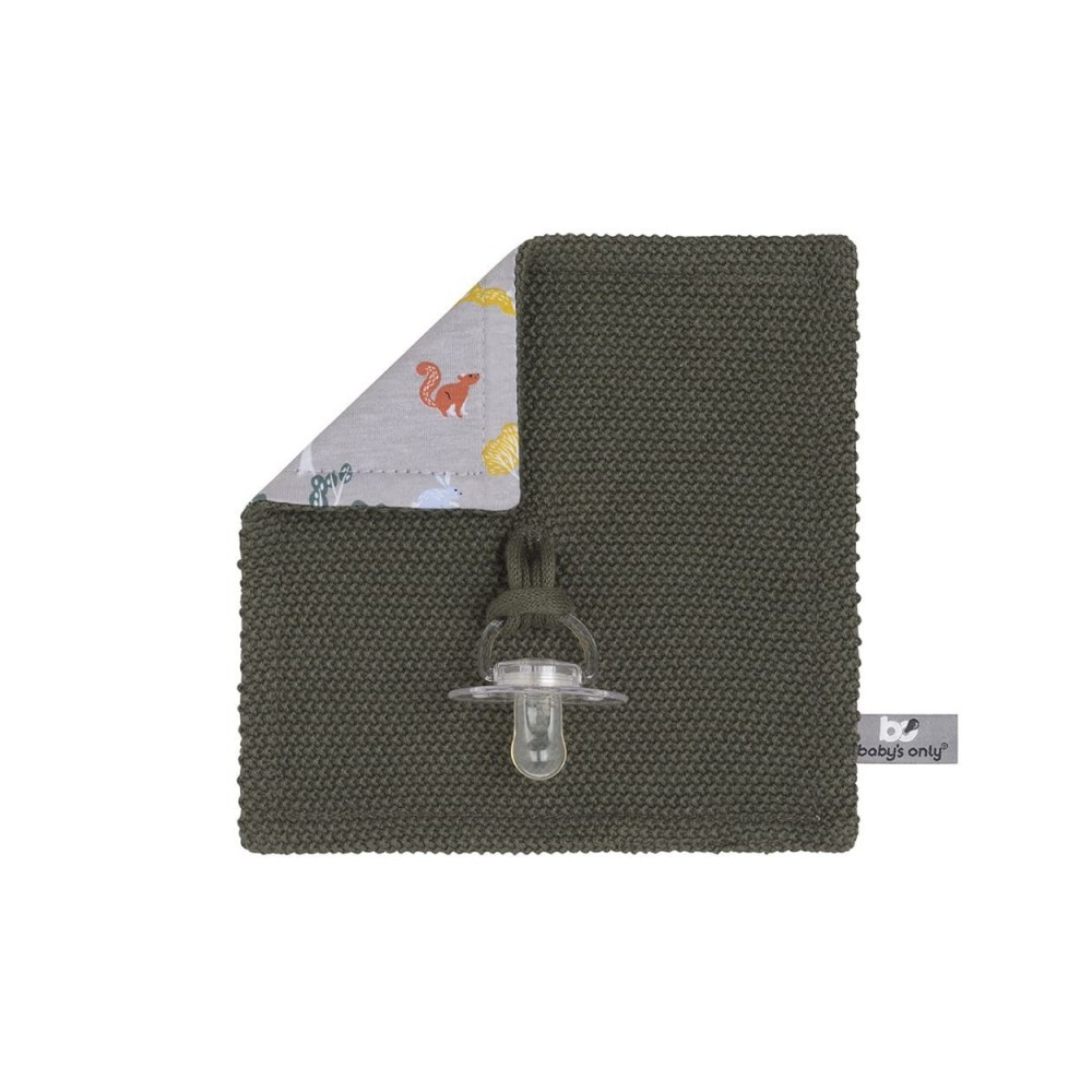 Babys only Schnullertuch Forest, Khaki