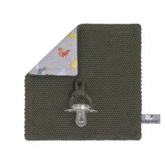 Babys only Schnullertuch Forest, Khaki