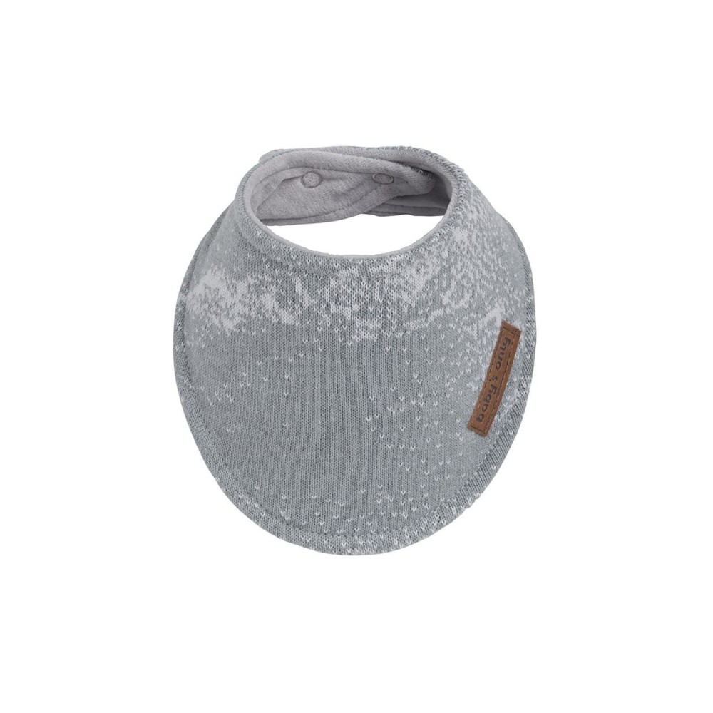 Babys only Baby bandana Marble, Grau/Silbergrau