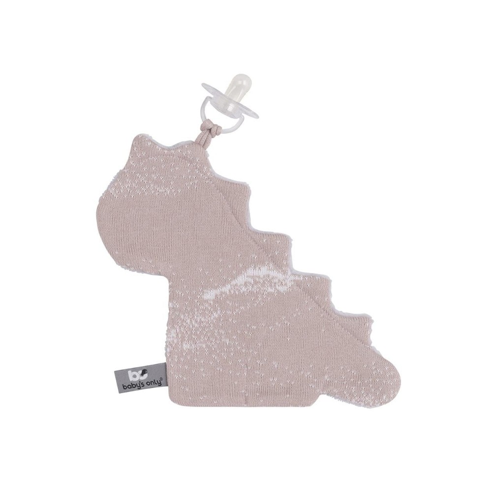 Babys only Schnullertuch Marble, Alt Rosa/klassisch Rosa