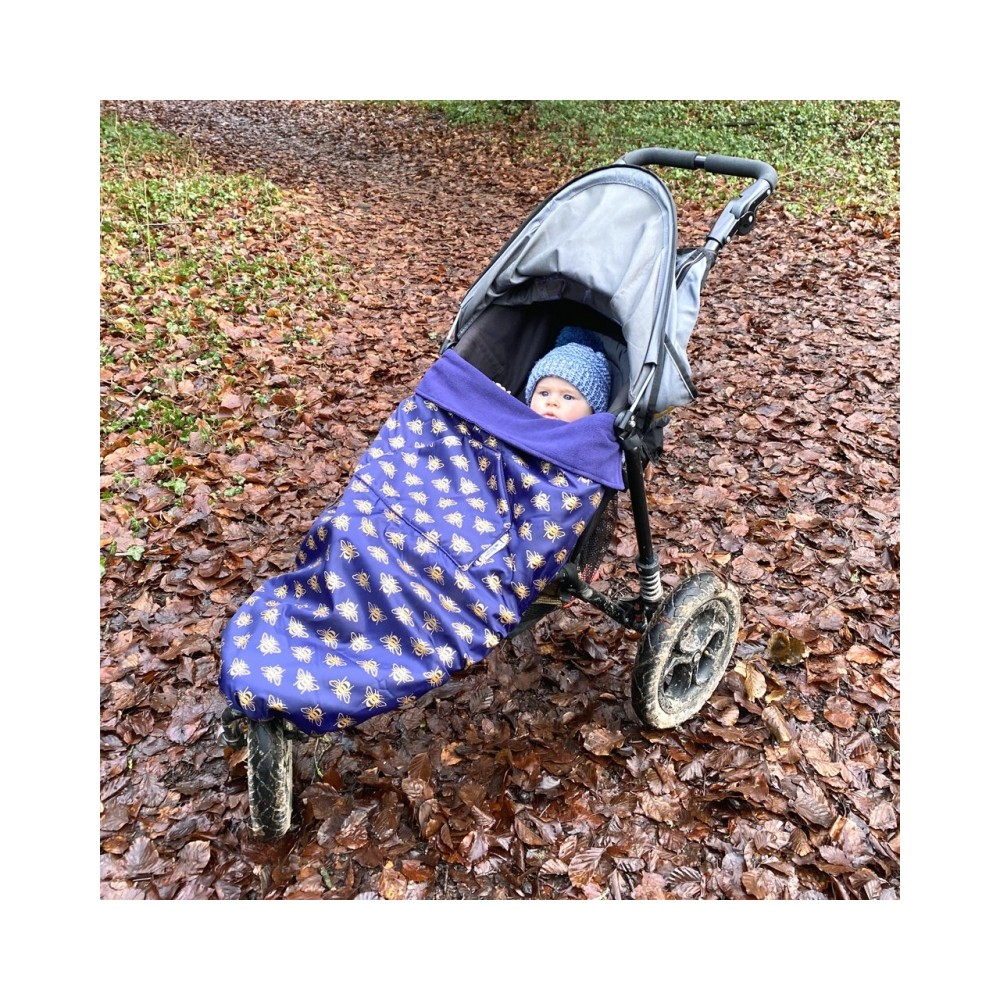 BundleBean Go Kinderwagendecke Babytragedecke Bienen kaufen bei