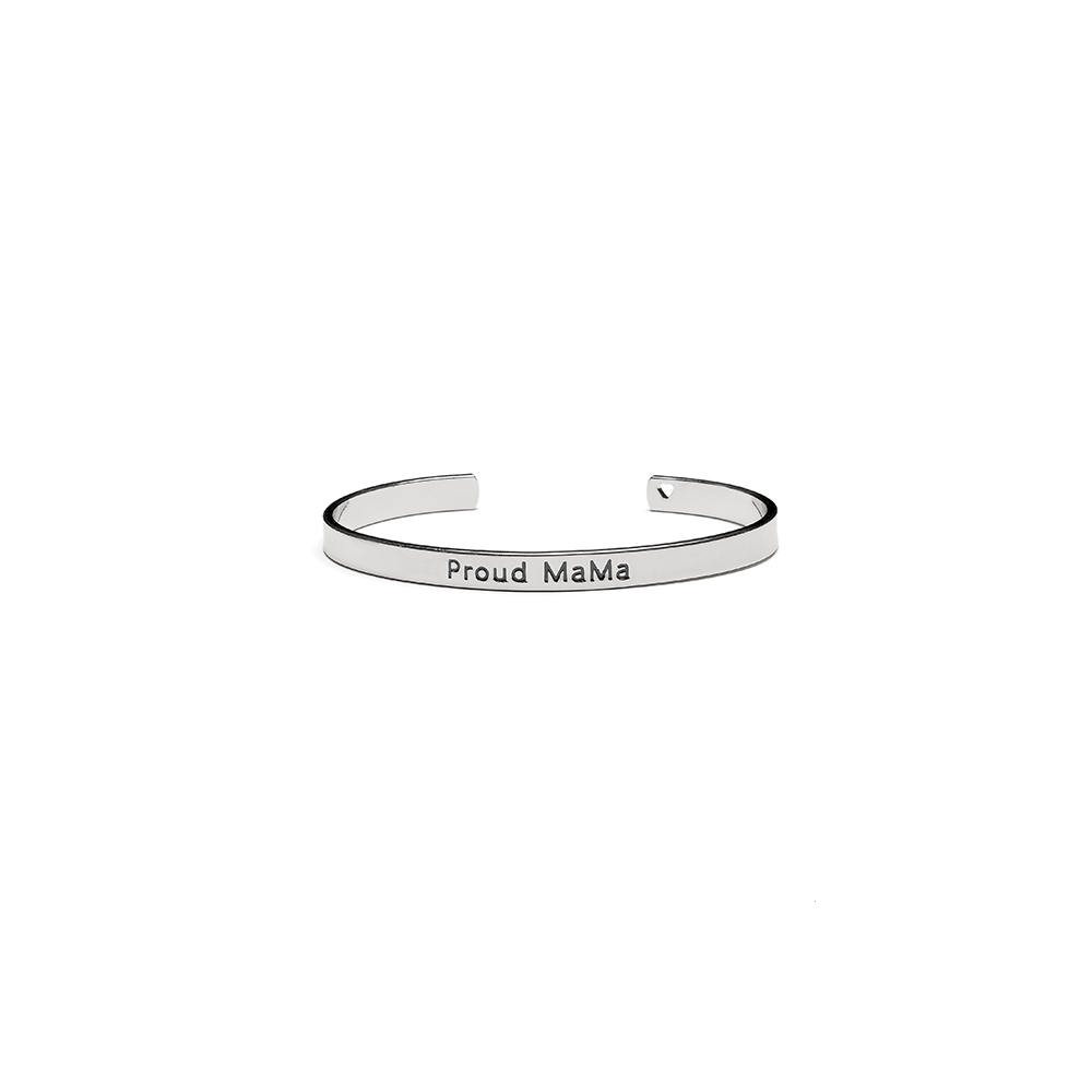 Bracelet de bracelet, argent