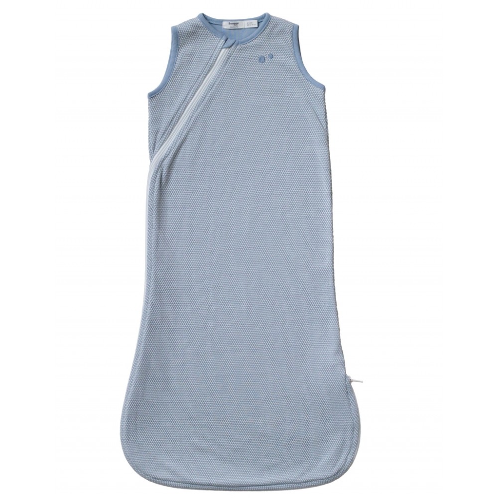 Snoozebaby Schlafsack aus Bio-Baumwolle, Fresh Blue (3-9 Monate)