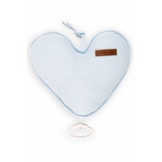 Baby`s Only Spieluhr Herz, Klassisch, Puderblau