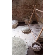 Teppich Hippy Dots Olive