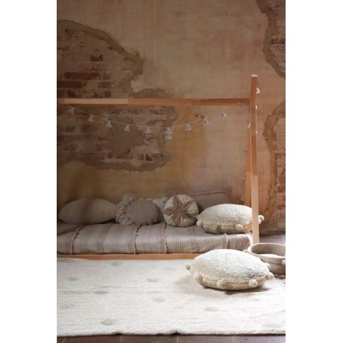 Teppich Hippy Dots Olive