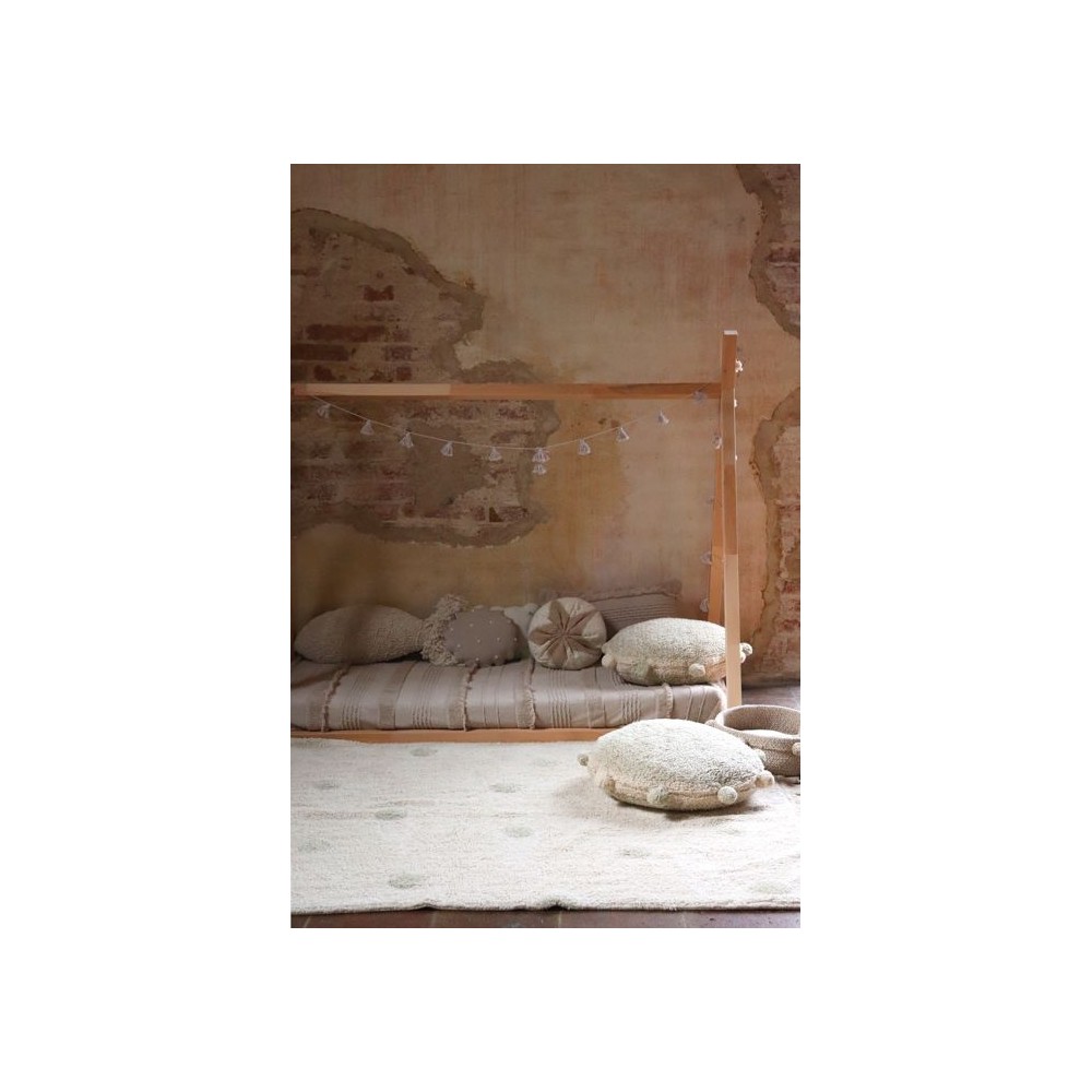 Teppich Hippy Dots Olive