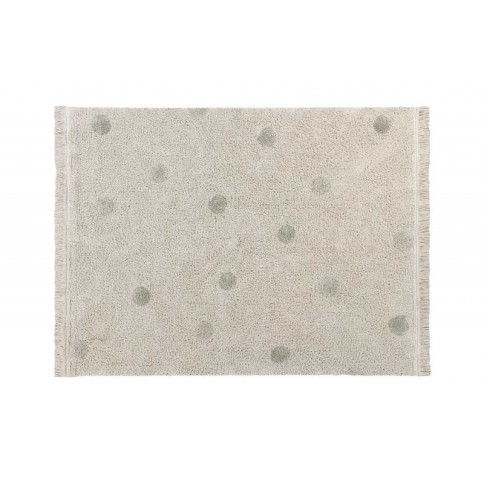Teppich Hippy Dots Olive