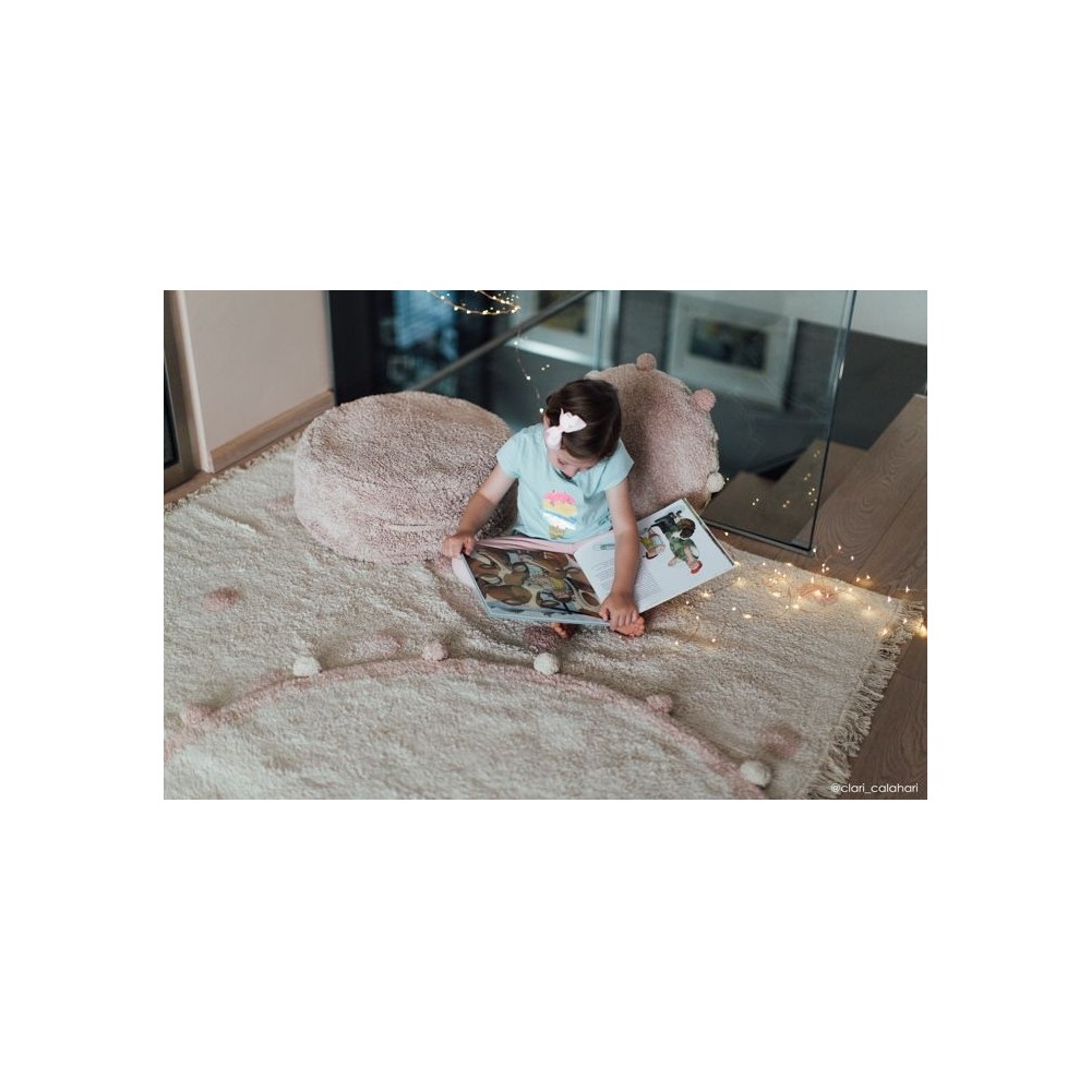 Teppich Hippy Dots Nude