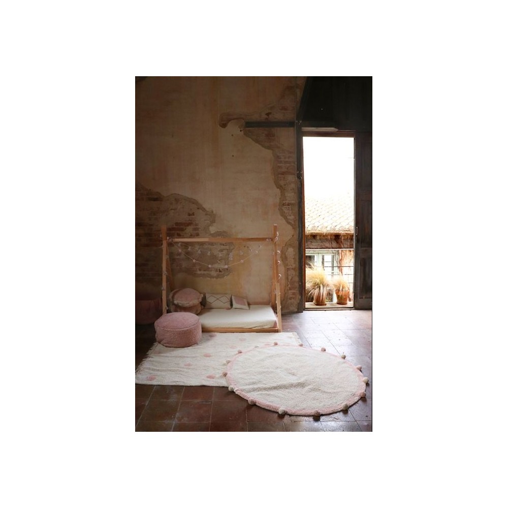 Teppich Hippy Dots Nude