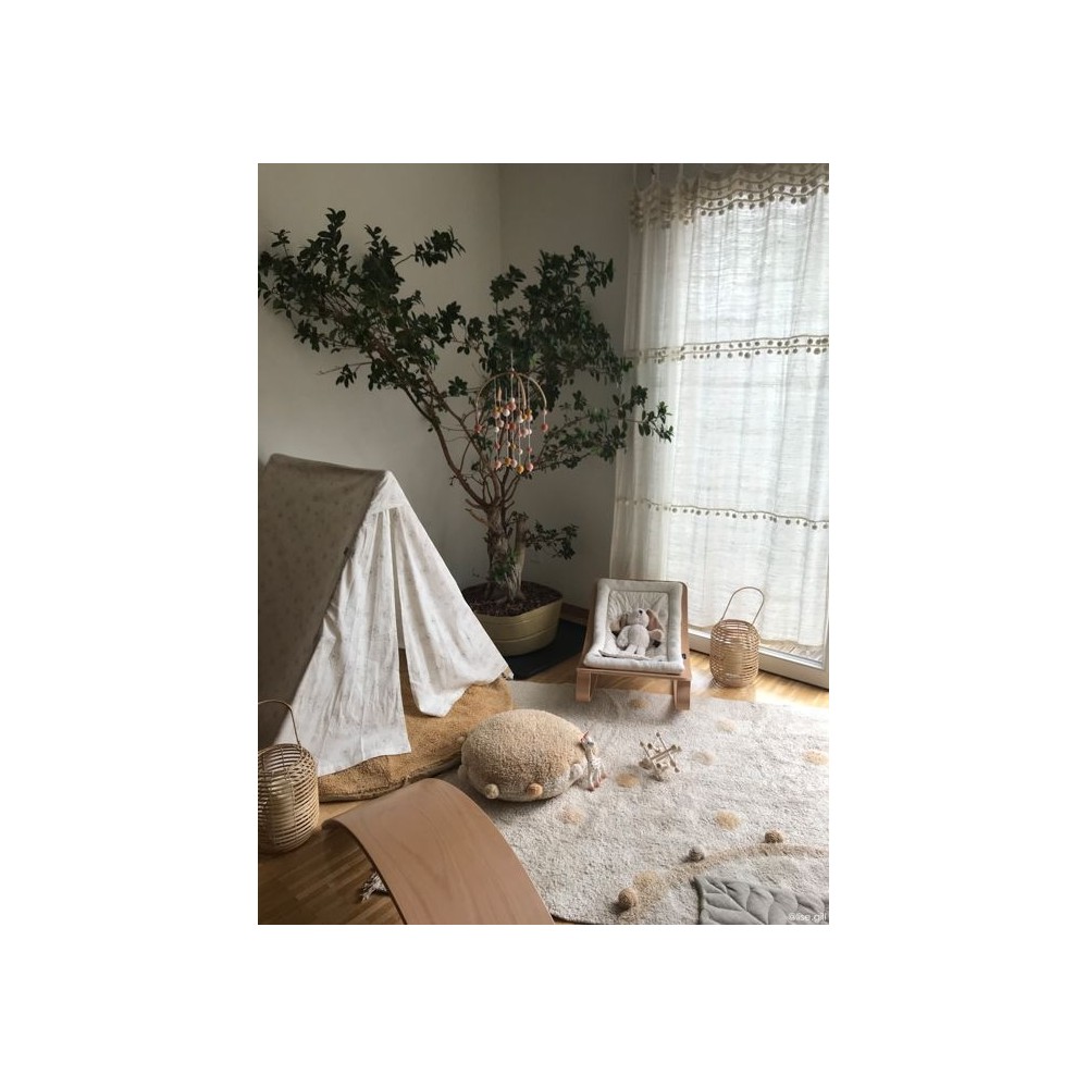 Teppich Hippy Dots Honey