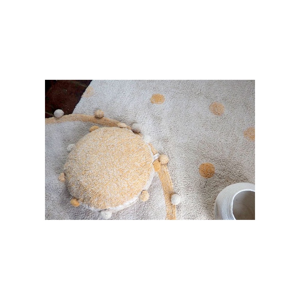 Teppich Hippy Dots Honey