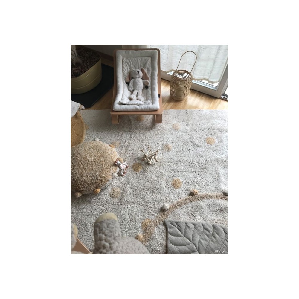 Teppich Hippy Dots Honey