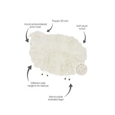 Teppich Woolable Pink Nose Sheep