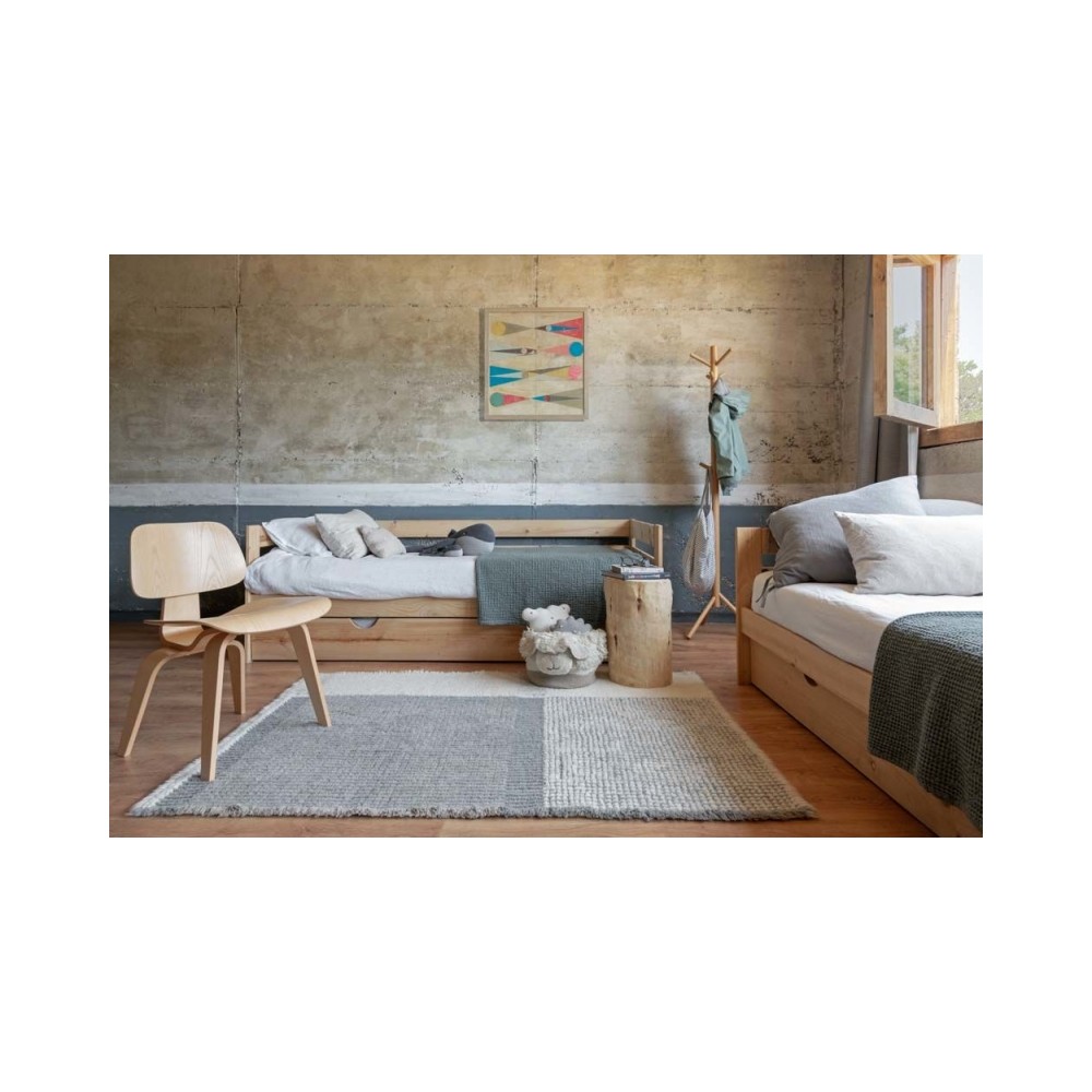 Teppich Woolable Kaia Smoke Blue