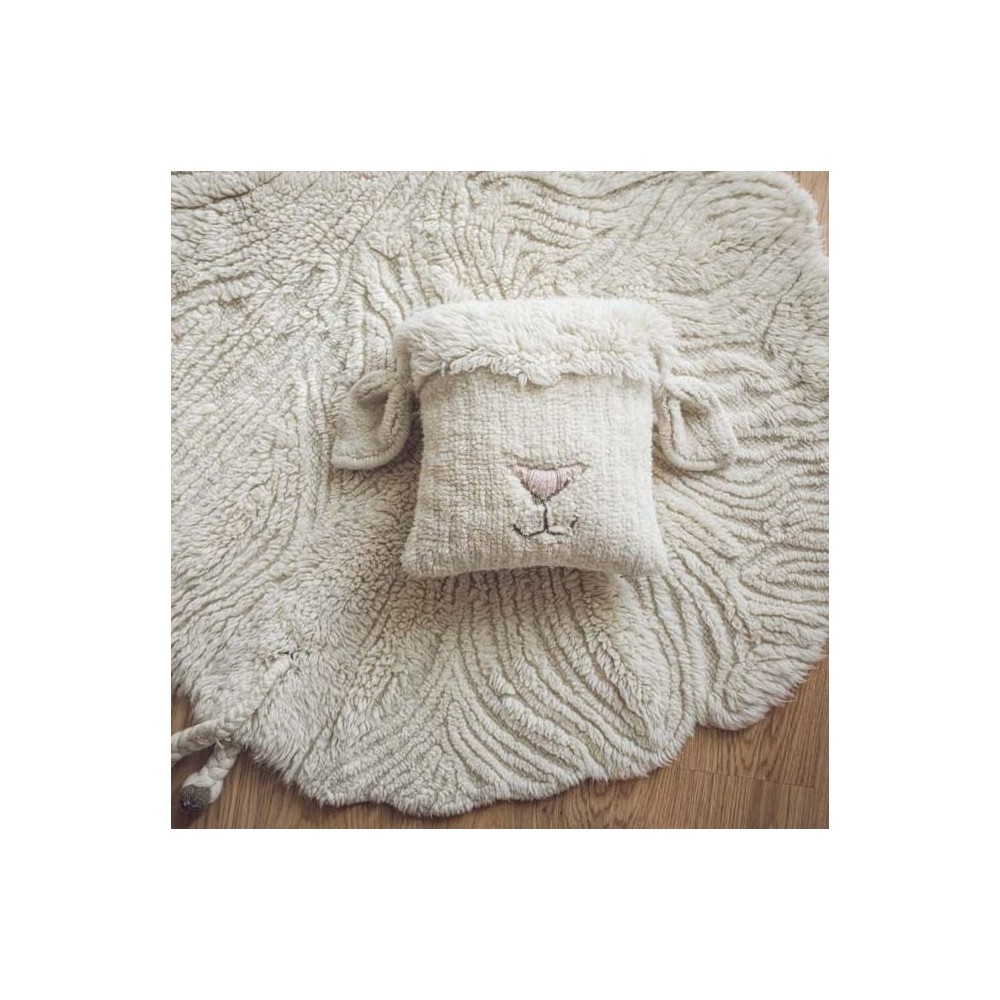 Lorena Canals Kissen Woolable, Pink Nose Sheep