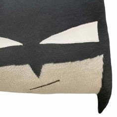 Lorena Canals x Edgar Plans Strickkissen, Batboy