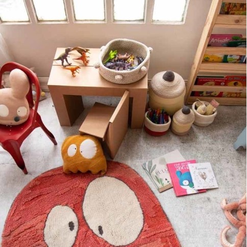 Lorena Canals x Edgar Plans Strickkissen, Ghosty