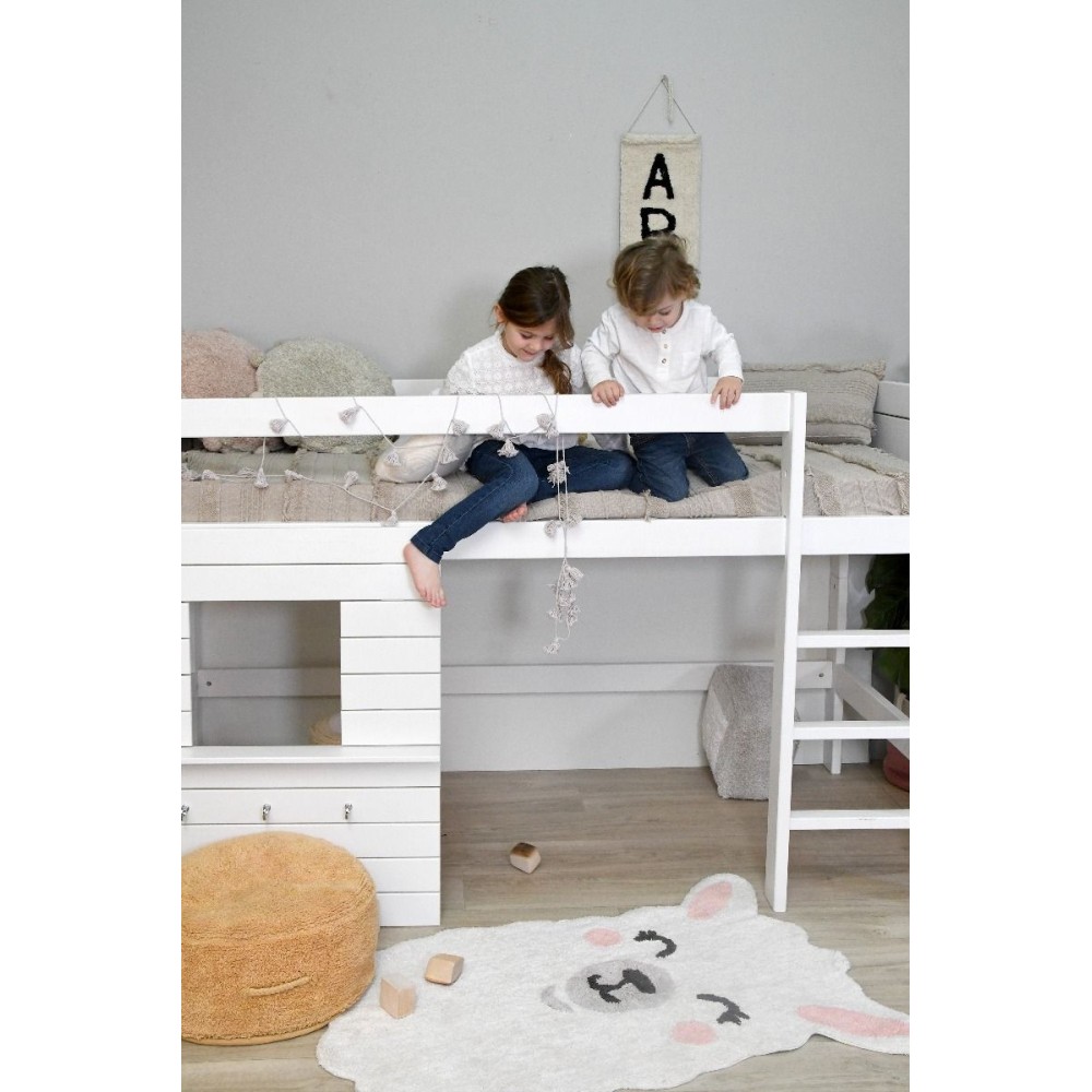 Teppich Smile Like a Llama