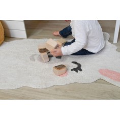 Teppich Smile Like a Llama