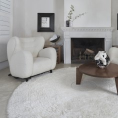 Teppich Woolable Arctic Circle Sheep White