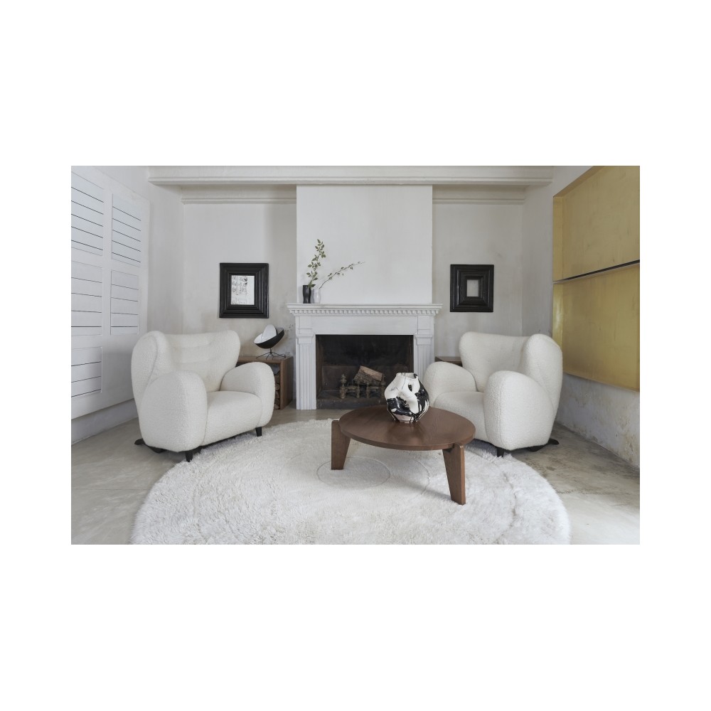 Teppich Woolable Arctic Circle Sheep White