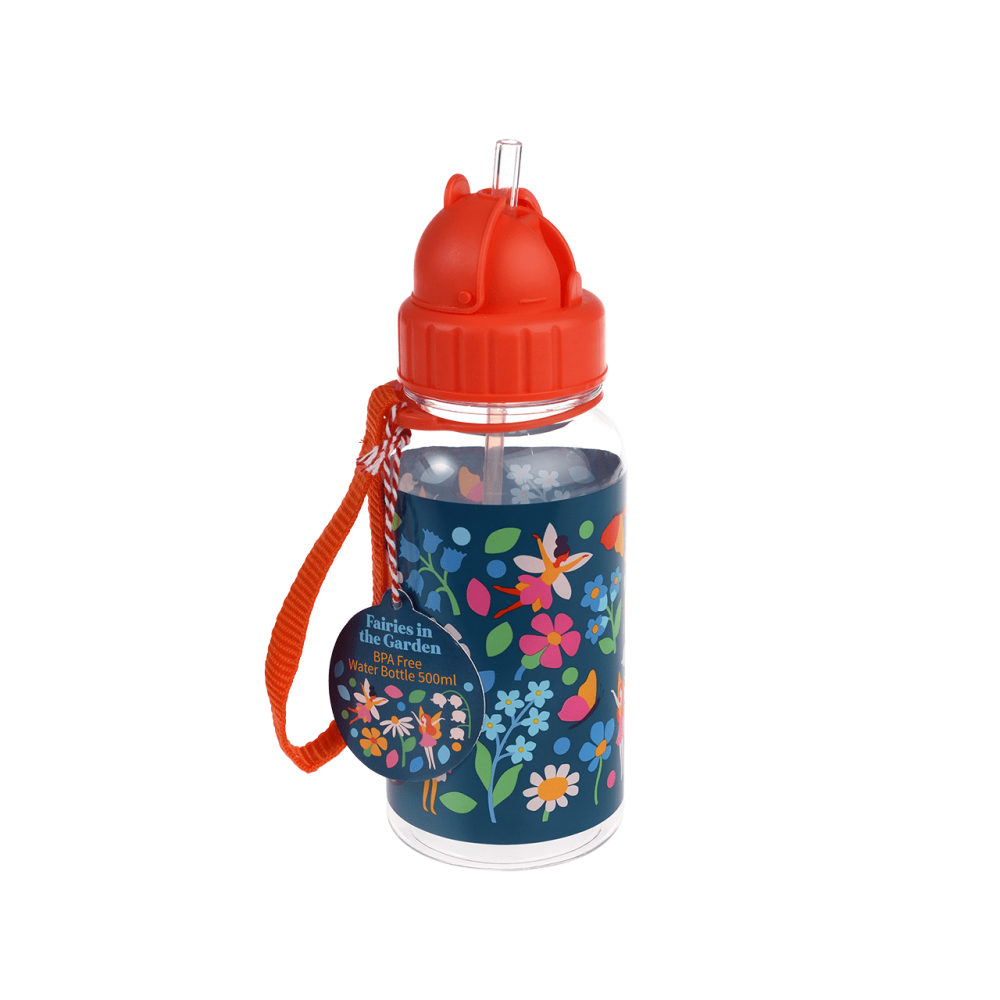 Strohhalm-Flasche, Fairies in the Garden